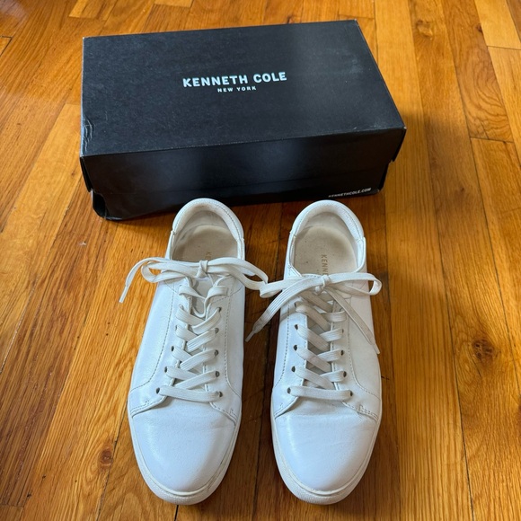 KENNETH COLE NEW YORK - Kam Lace-Up Leather Sneakers 👟👟 - Picture 5 of 12